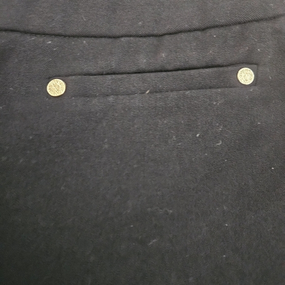 Anne Klein Womens Black Career Trousers Size 14P - Picture 4 of 10